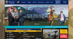 Desktop Screenshot of mysoreraceslive.com
