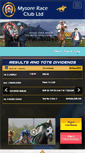 Mobile Screenshot of mysoreraceslive.com